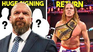 WWE Sign Huge Free Agents...Return of Matt Riddle to WWE?...R Truth Shannon Sharpe...Wrestling News