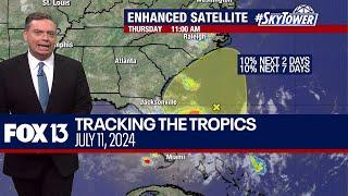 Tracking the Tropics for July 11, 2024