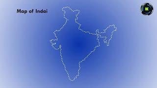 How to draw Map of India