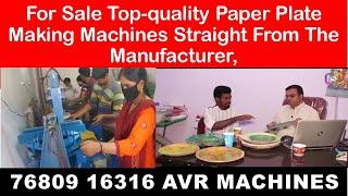 Exclusive: For Sale Top-quality Paper Plate Making Machines Straight From The Manufacturer,