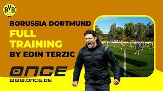 Borussia Dortmund - full training by Edin Terzic