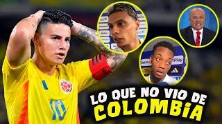 LO QUE USTED NO VIO de LA SELECCION COLOMBIA vs ECUADOR en ELIMINATORIAS SUDAMERICANAS