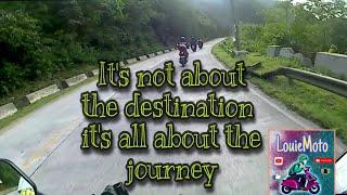 its not about the destination its all about the journey