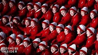 Why North Korea Sent Hundreds Of Cheerleaders To The Olympics