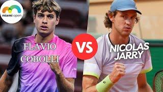 ATP LIVE NICOLAS JARRY VS FLAVIO COBOLLI ATP MIAMI OPEN 2025 TENNIS PREVIEW STREAM