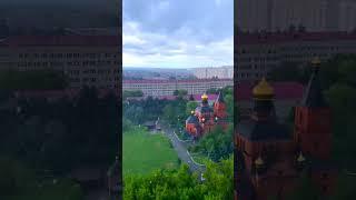 Russia city Stavropol heavy rain in summer#shorts