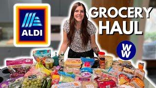 Healthy ALDI Grocery Haul For Weight Loss | Foods I Buy To Lose Weight | WeightWatchers | Meal Ideas