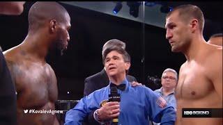 Cedric Agnew [USA] vs Sergey Kovalev [RUSSIA]   KNOCKOUT, BOXING fight, HD,