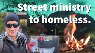 Street ministry to homeless