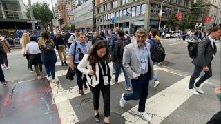 San Francisco cleaned up for Dreamforce but did conditions remain?