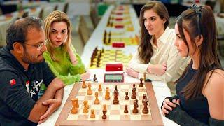 Indian Chess Master Gets Flustered By 3 Women...