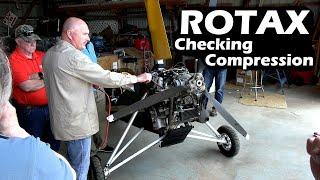 Engine Tech!  Checking the Compression the Easy Way - Rotax Aircraft Engines