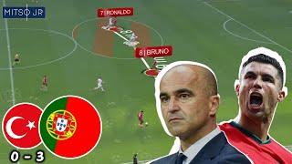 Portugal Got Their Attacking Tactics Fixed Again? Portugal 3-0 Turkey | Tactical Analysis