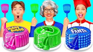 Me vs Grandma Cooking Challenge | Amazing Cooking Hacks by HAHANOM Challenge