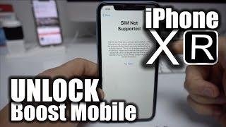 How To Unlock iPhone XR From Boost Mobile to Any Carrier