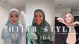 hijab tutorial- hijab style tiktok edition hijab/ modest outfits inspo | Pinkhoney
