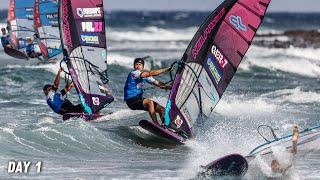 CARNAGE in 30 KNOTS | SLALOM X Worldcup Pozo 1/4
