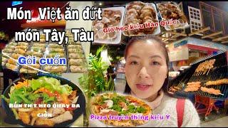 ẨM THỰC ĐƯỜNG PHỐ Ở ÚC | STREET FOOD IN AUSTRALIA | DU LỊCH ÚC | CHỢ TRỜI Ở ÚC | CUỘC SỐNG ÚC