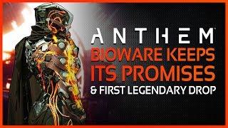 Anthem | BIOWARE KEEPING ITS PROMISES, First LEGENDARY Drop, Most Picked Javelin & More Demo News!