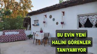 BU EVİN YENİ HALİNİ GÖRENLER TANIYAMIYOR-  ESKİ HALİNDEN ESER YOK - ÇOK UĞRAŞTIK AMA DEĞDİ