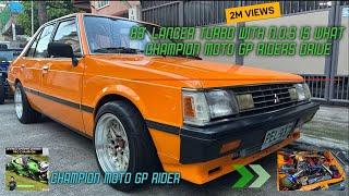 1983 Mitsubishi Lancer SL Boxtype Turbo with Nitrous Oxide - A Beast from the Past!