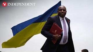 Live: David Lammy marks 1,000 days since Russia's invasion of Ukraine