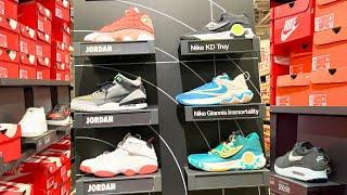 The NIKE OUTLET Right Now Shoes AIR JORDAN 1-35 //SHOP WITH ME