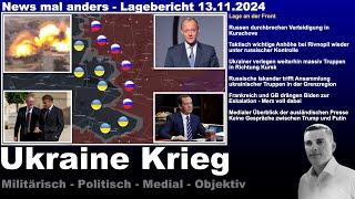 Russen von Donbas bis Kursk im Vormarsch - Europa möchte eskalieren - Deutschland ganz vorne dabei