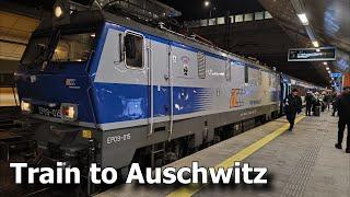 Train from Kraków to Oświęcim and back / Getting to Auschwitz / Year 2025