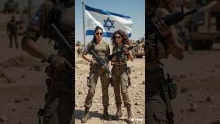 Israeli Army Queens  Elite Women in Action!#shorts #ai #army #war