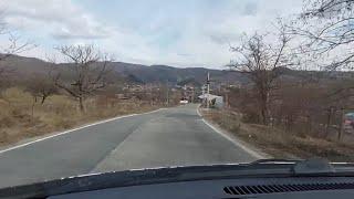 Driving In Romania - Curtea de Argeș - Câmpulung Muscel - 14.02.2021