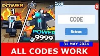 *ALL CODES WORK* [ UPD] Toilet Fighting Simulator ROBLOX | 31 MAY 2024