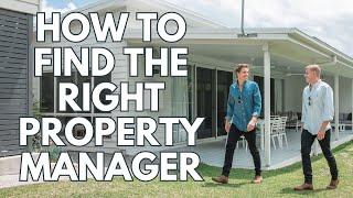 How to select the Right Property Manager