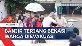 Banjir di Bekasi, Akses Jalan Terputus hingga Mal & Permukiman Terendam