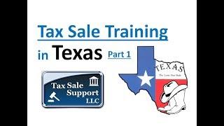 Texas Tax Sale Investing Tutorial (Part 1) Tax Deeds!