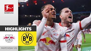 Xavi & Co. Beat BVB! | RB Leipzig - Borussia Dortmund 2-0 | Highlights | MD 26 – Bundesliga