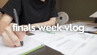 (eng) Finals week study vlog | lots of studying, cooking, being productive