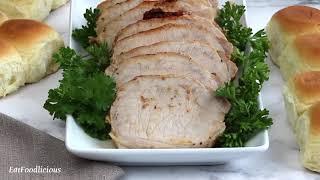 Instant Pot Pork Loin with Gravy #instantpotporkloinwithgravy #instantpotporktenderloin