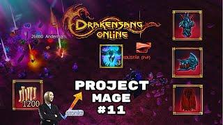 Project Mage #11 - Crafting Dragan Set! Mortis Bloodshed,Legendary Jewels & More (Drakensang Online)