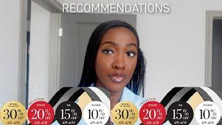 Sephora Savings Recommendations!! Makeup, Skincare & Bodycare l Too Much Mouth