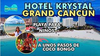 HOTEL KRYSTAL GRAND CANCÚN 2024  HOTEL 5 ⭐ ALL INCLUSIVE