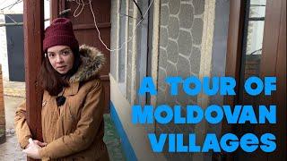 A tour of Moldovan VILLAGES in winter 