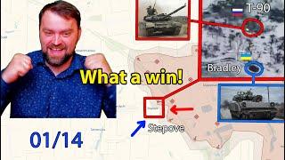 Update from Ukraine | Bradley wins Against Best Ruzzian Tank T-90 |  Z-Army Fails in Avdiivka