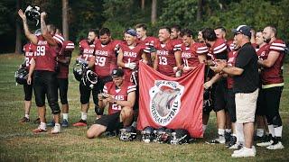 EJAM TRENĒTIES AMERIKĀŅU FUTBOLU KOMANDĀ RIGA BEARS / AMERICAN FOOTBALL LATVIA / АМЕРИКАНСКИЙ ФУТБОЛ