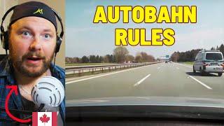 Canadian Reacts to 4 Important Rules of the Autobahn