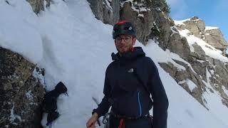 Shining Wall- Rubihorn Ostwandcouloir 2023 #pow #allgäu #rubihorn #ostwand