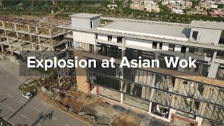 Explosion at Asian Wok | Bahria Town Phase 7 Islamabad | Gas Cylinder Explosion