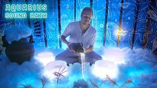️ Aquarius Sound Bath ️ Astrology meditation music ️ Air Sign