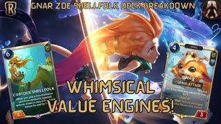 Shellfolk Targon Still Strong w/ Zoe Gnar | Deck Breakdown & Gameplay | Legends of Runeterra