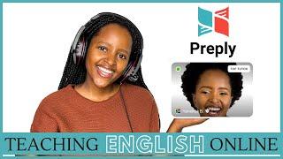 Teaching English Online | Preply Application Process | South African Youtuber